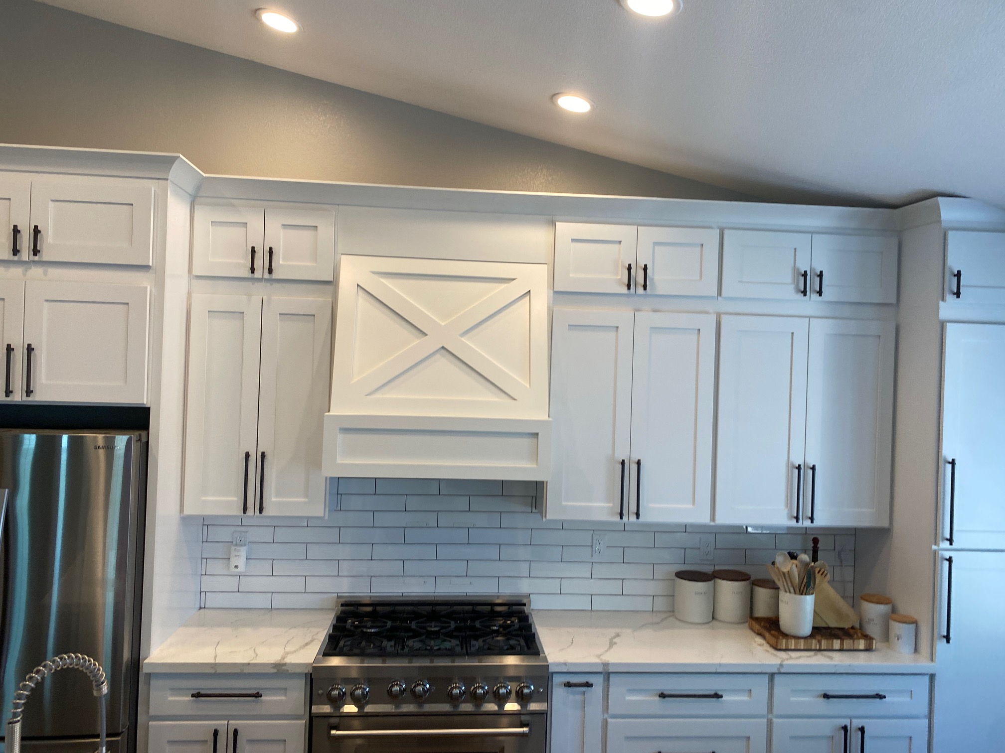 Custom Wood Range Hood